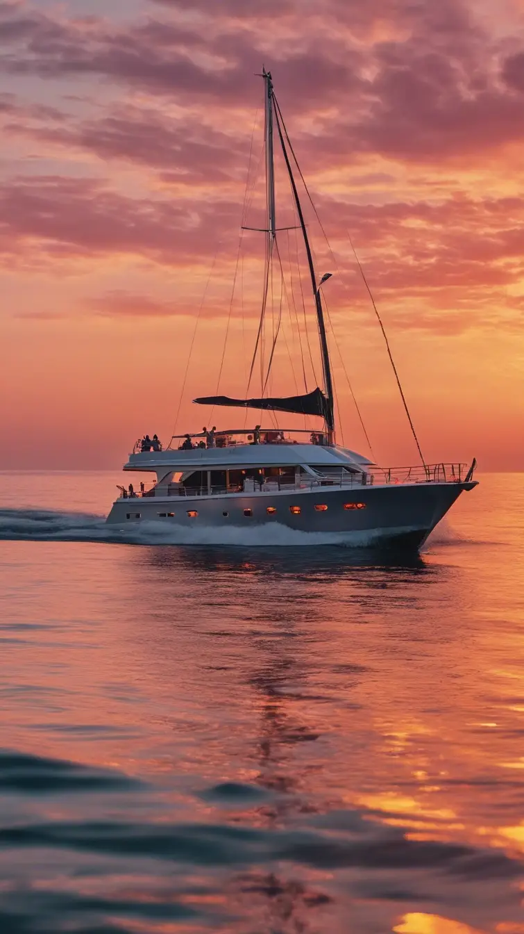 large yacht in puerto vallarta